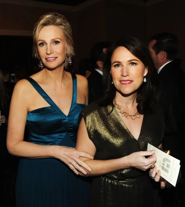 8. Jane Lynch and Lara Embry