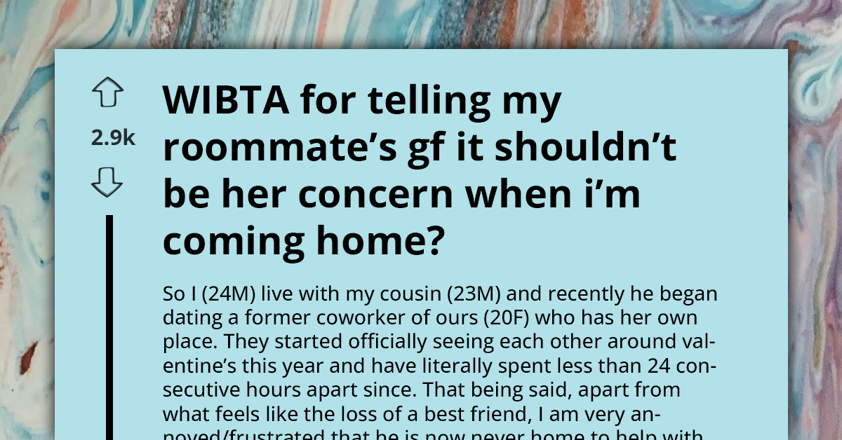 Redditor Loses Patience With Roommate's Girlfriend Who Overstayed Her Welcome After She Asks Him When He's Coming Home