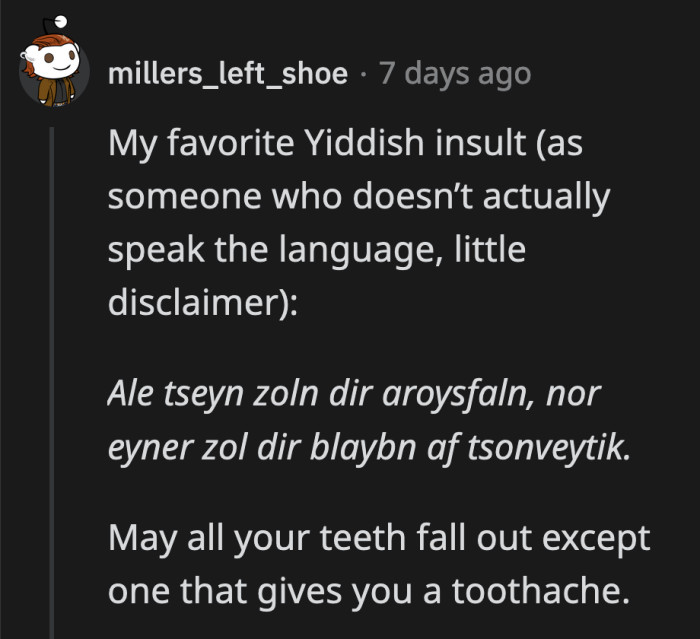 10. A painful and expensive insult