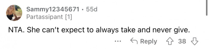 It's all about give and take.