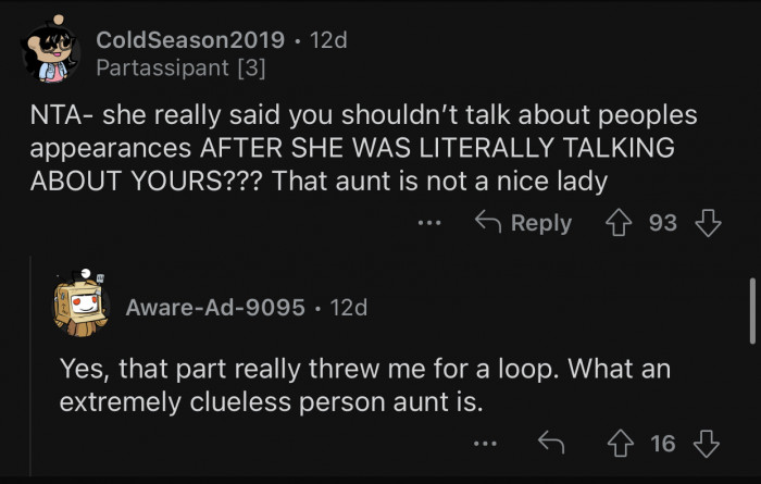 She is on another level of clueless.