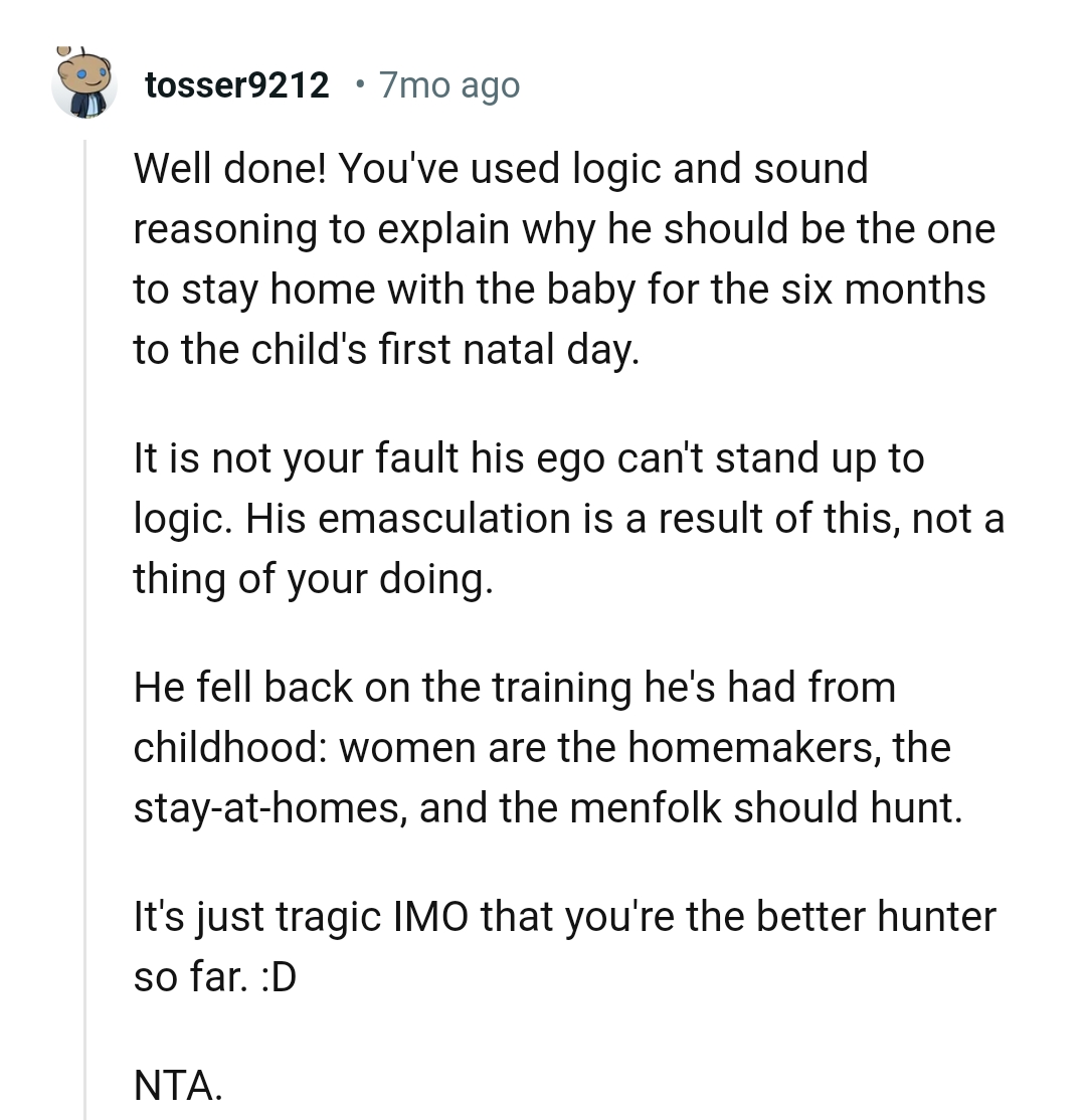 And the comments from other Redditors roll in...