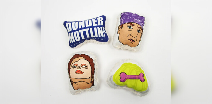 11. The Office Dog Toys