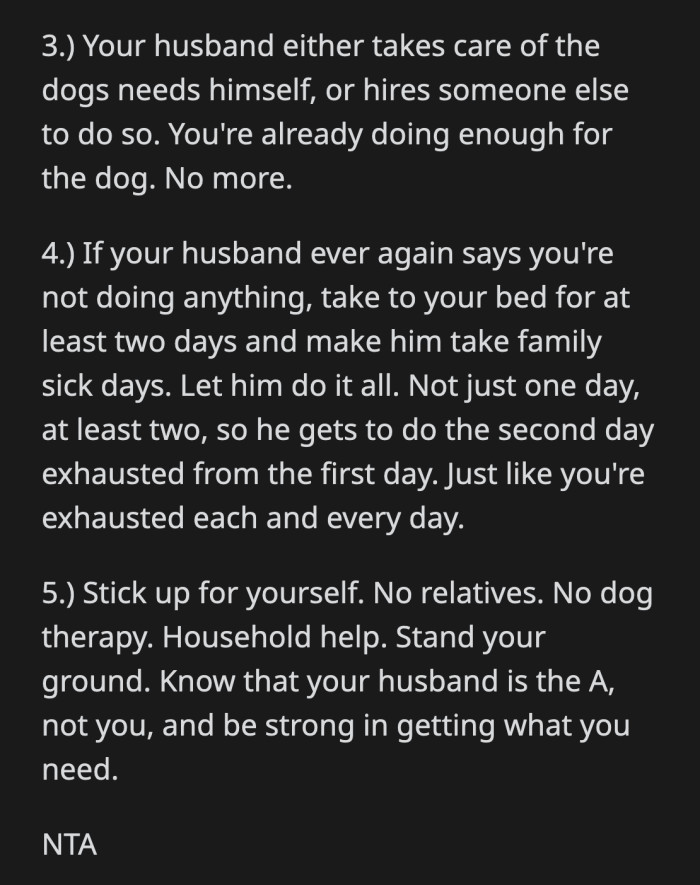 What's happening right now can't be good for her, her kids, or her high-risk pregnancy.