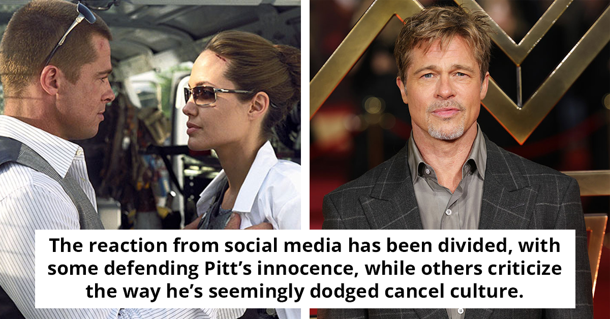 The Reason Why Brad Pitt’s ‘Golden Boy’ Image Remains Spotless Despite Horrifying Abuse Allegations From Angelina Jolie