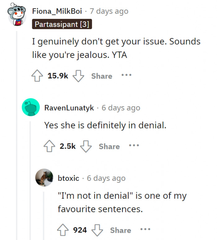 Here are some of the best replies in this thread: