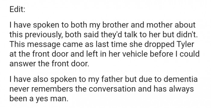 The OP also added this edit