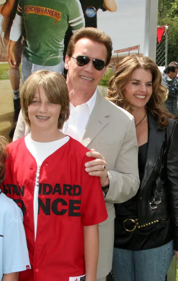 17. Patrick Schwarzenegger, son of Arnold Schwarzenegger and Maria Shriver, back then: