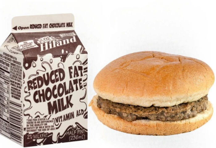 ”High School Really Had Us Drinking Milk With Hamburgers At 11 AM T.T.”