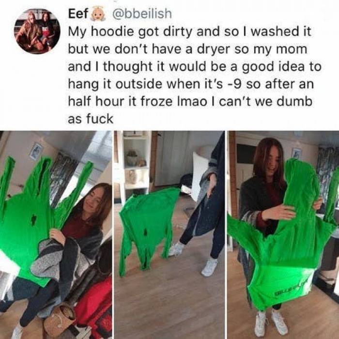 13. Okay, but the outcome was hilarious.