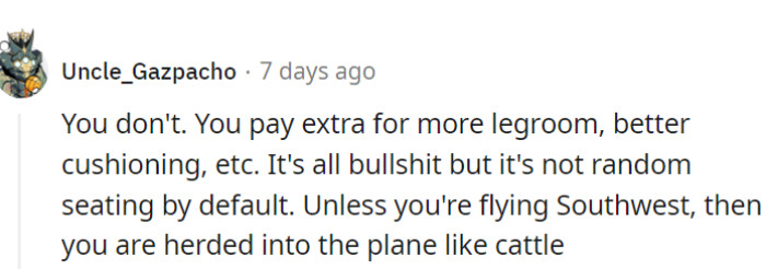 Airlines have turned comfort into a high-priced performance.