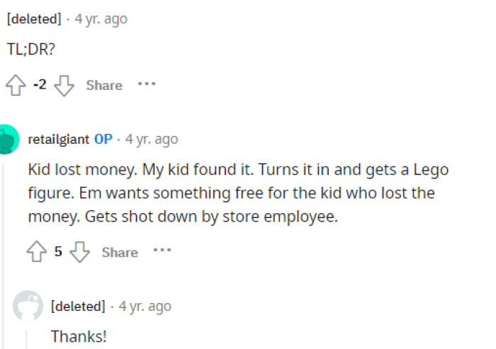 For everybody looking for a TL;DR here, here it is. It's a pretty self-explanatory post, and all of the people on it definitely agree with OP here.