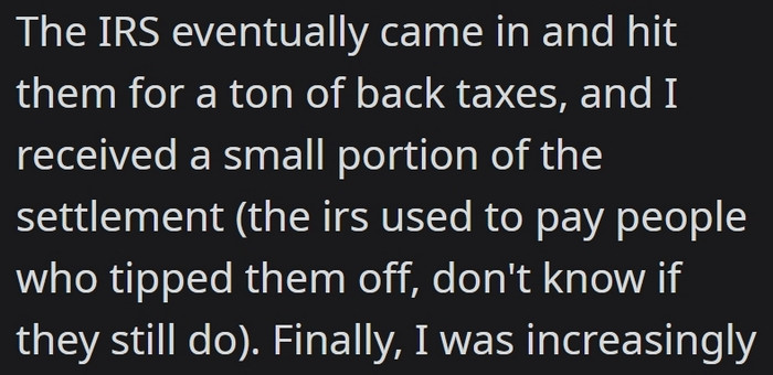 But that wasn't all: they had been shirking their duties, too.