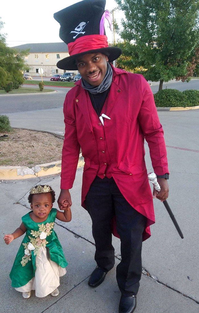 17. My Brother And Niece On Halloween