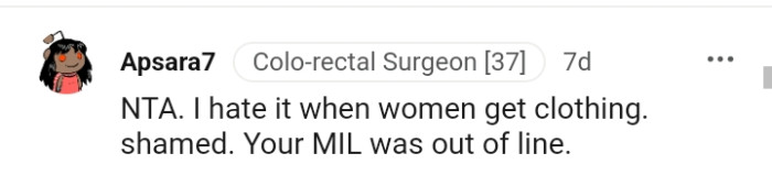 This Redditor hates it when women are getting cloth shamed