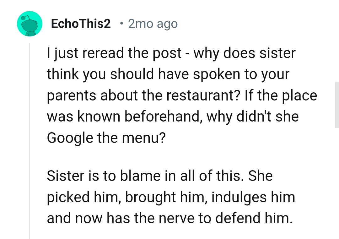 Below are some of the most upvoted replies from other Redditors