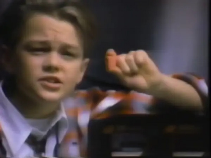 7. Leonardo DiCaprio is one of the most famous Hollywood actors, but way back in the late 1980s, the early days of his career were spent starring in commercials such as Bubble Yum bubble gum.