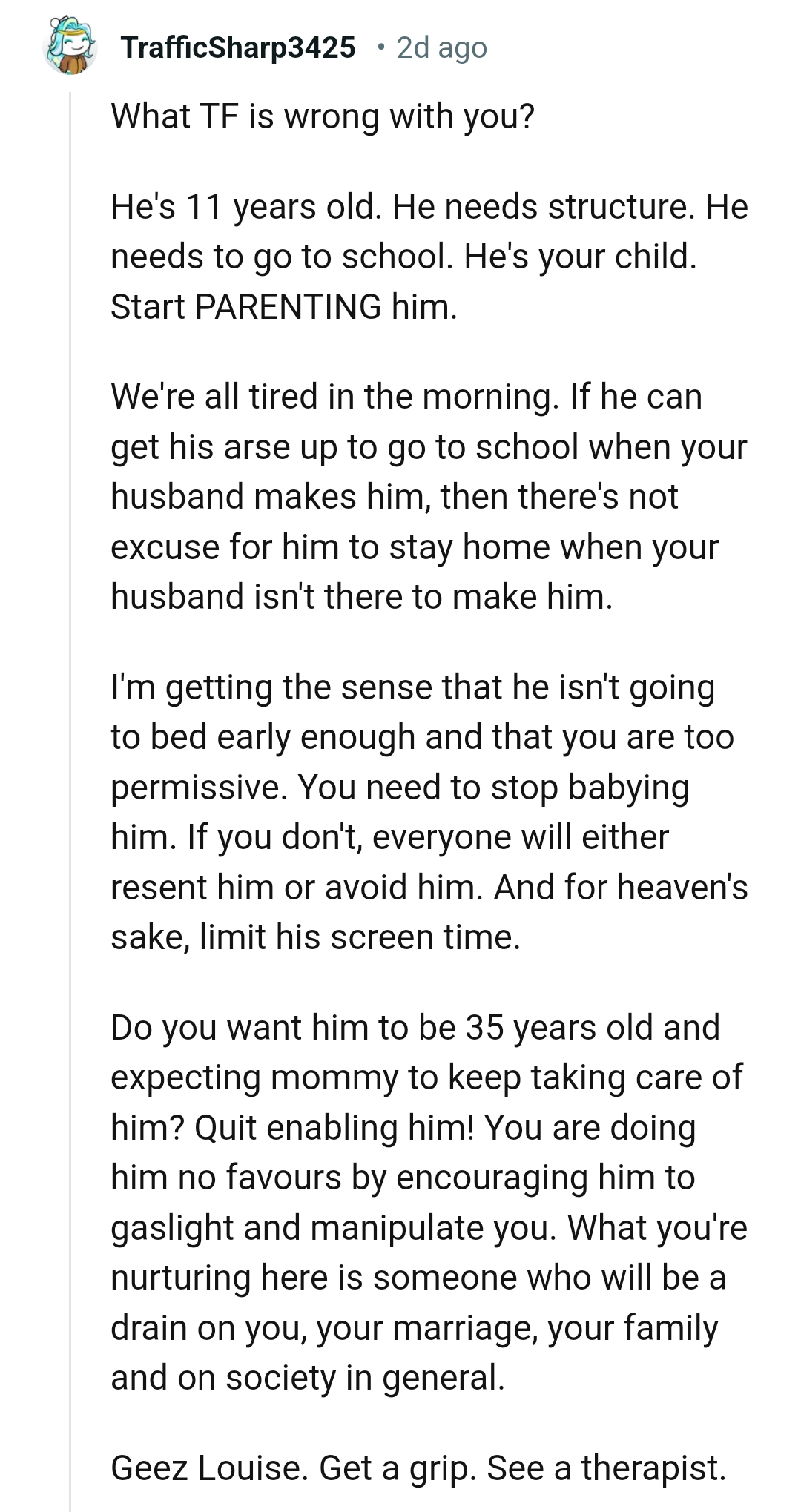 We all are tired in the morning