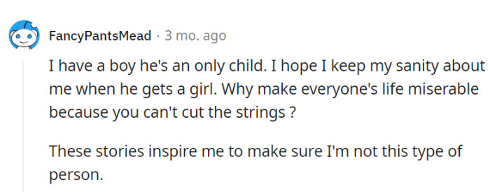 Cutting the strings, not making nooses!