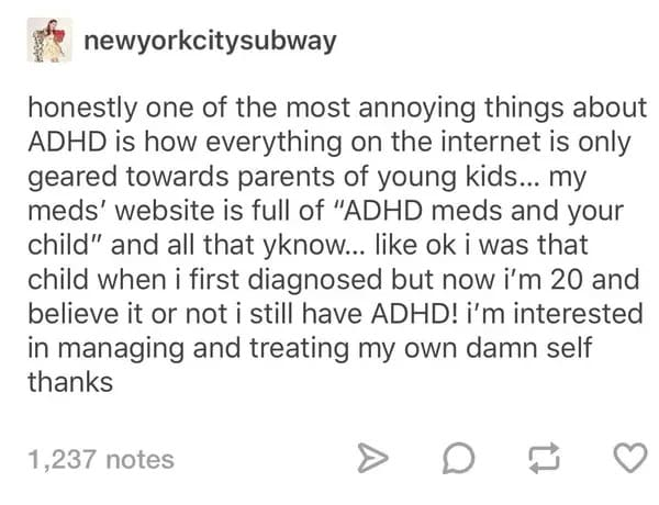 60. Some also get diagnosed when they're already adults