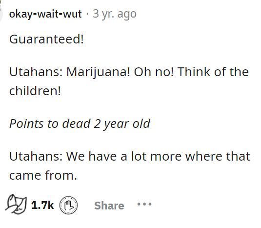 It was also noted that both crimes took place in the same state—Utah. Therefore, the differences in sentencing are even more perplexing now.
