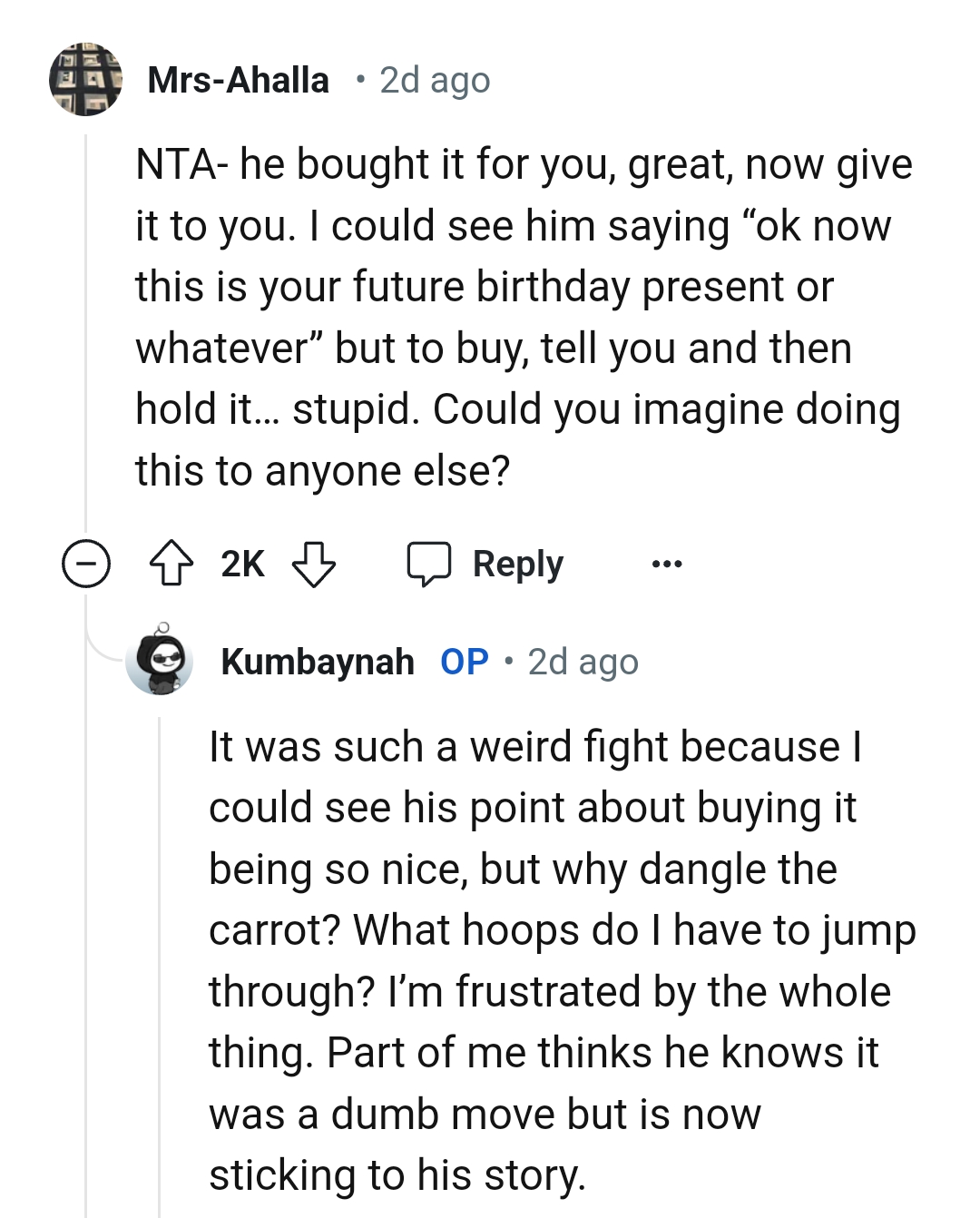 You Don't Do This to Someone