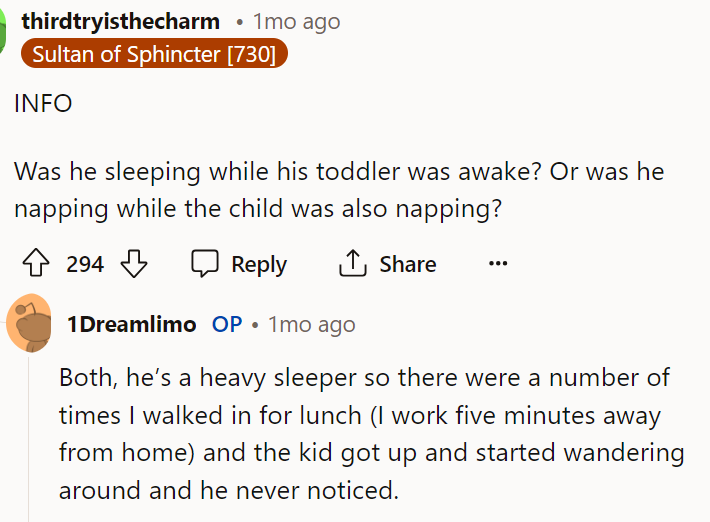 Some people had a couple of questions about the situation and what is going on with the dad.