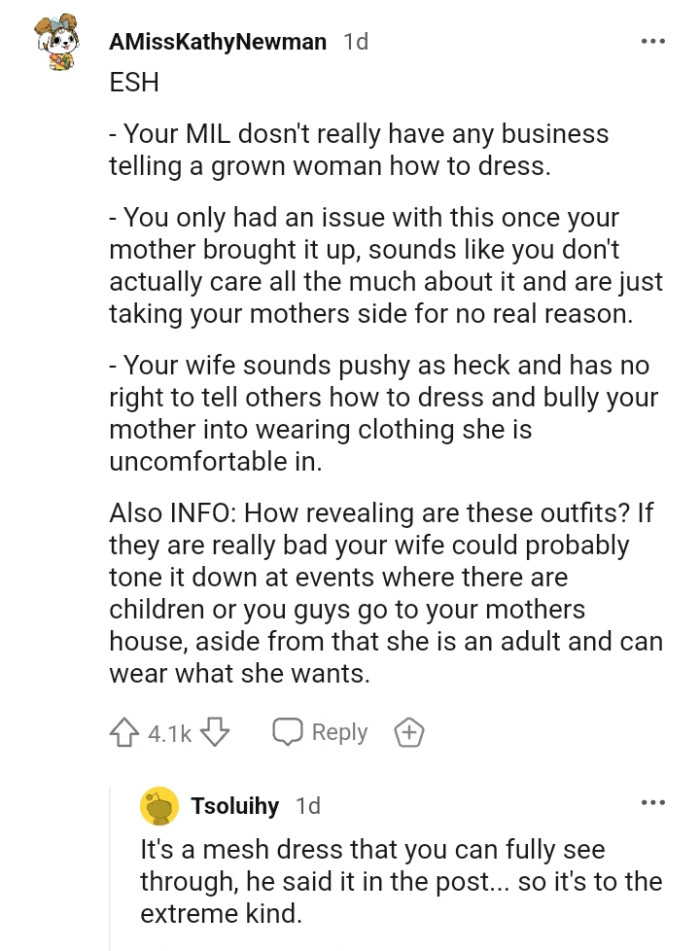 OP's wife sounds so pushy