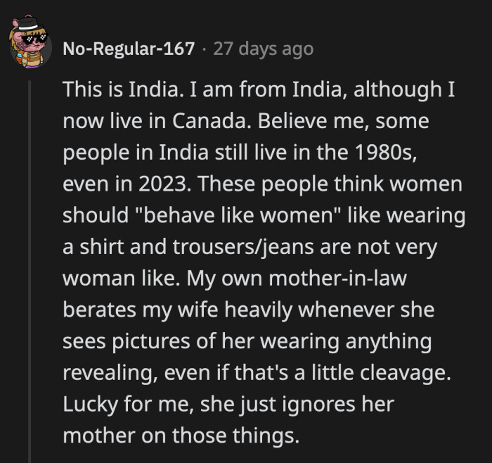 An Indian Redditor said that what OP went through wasn't surprising based on what they've experienced themselves while living there.