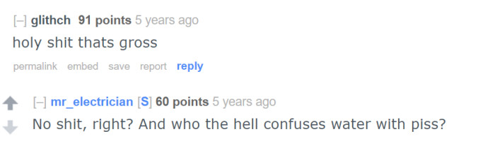 OP and the Female Roommate are Quite Sure It's Not Water from Anyone's Hair