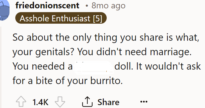 They don't need marriage