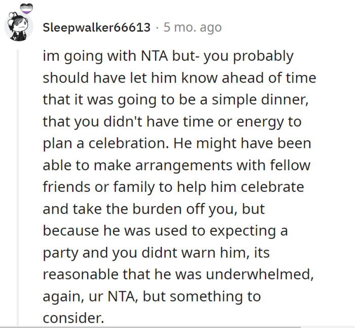 Surprise, it's not just the birthday cake that needs layers! Communication—sometimes the missing ingredient in party planning.