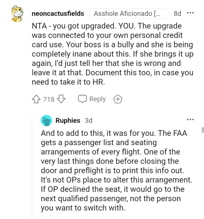 Your boss is being completely insane about this