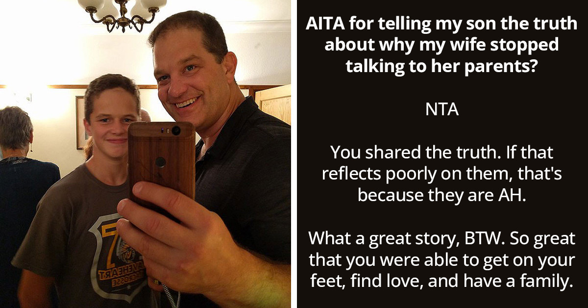 Grandparents Blame This Dad For Being Honest To His Son, Explaining Why They Had No Contact With Them For Years