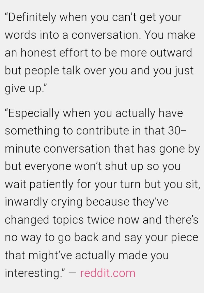 29. Too many people enjoy the sound of their own voice