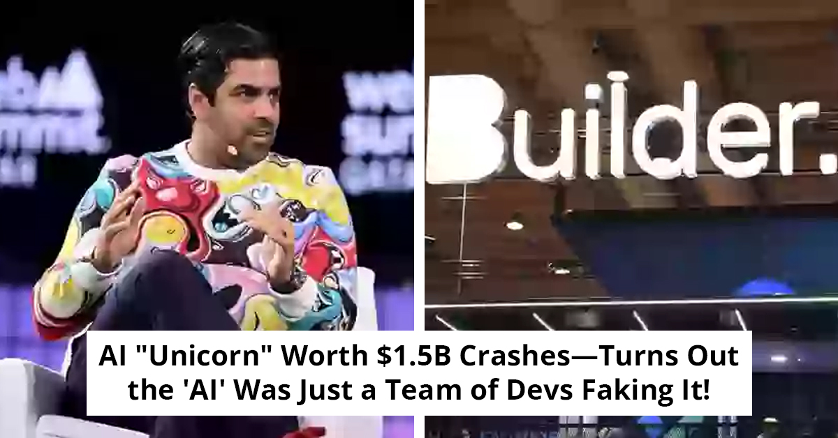 $1.5B AI Startup Crashes After Revelation It Was Just Humans All Along