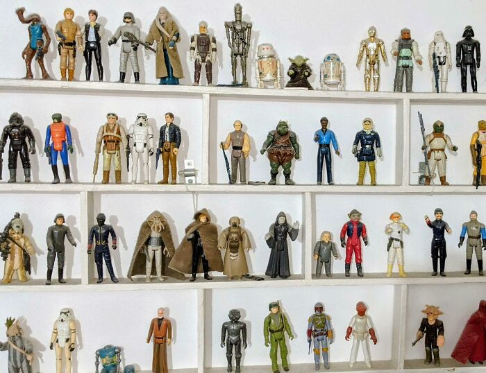 "My Figurine Collection. I Receive Them As Gifts Every Year, I Was Born On May 4th"