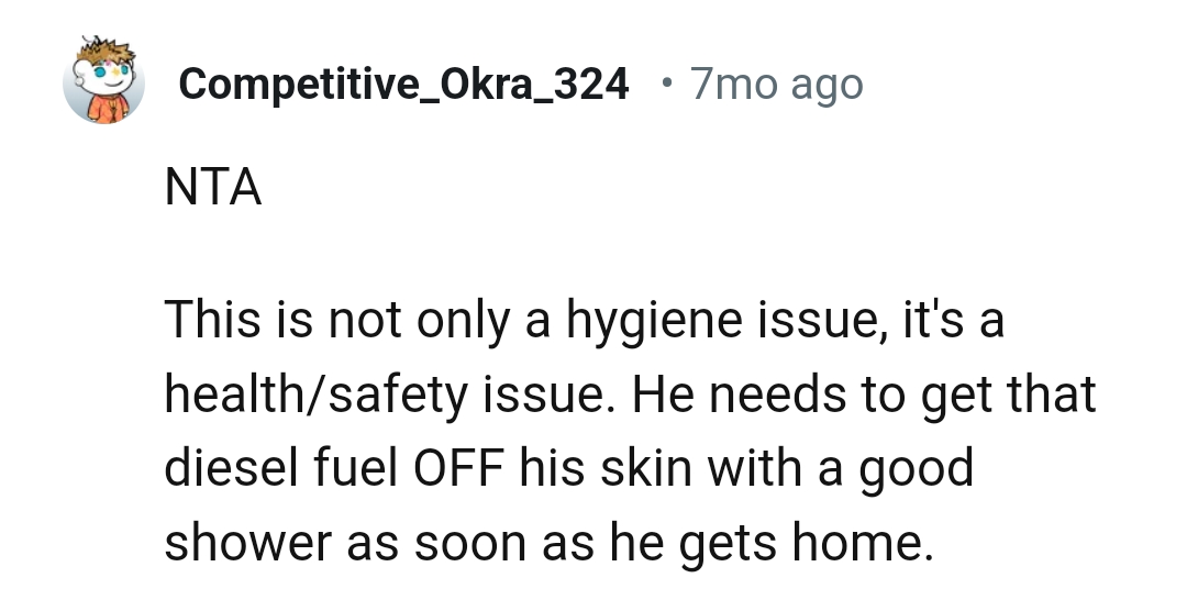 This is not only a hygiene issue