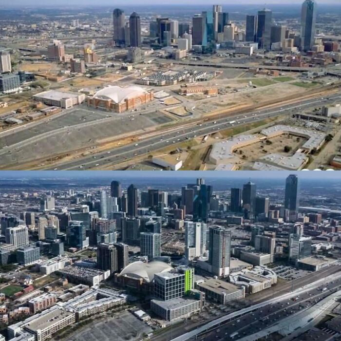 "Texas (2001 vs. 2021)"