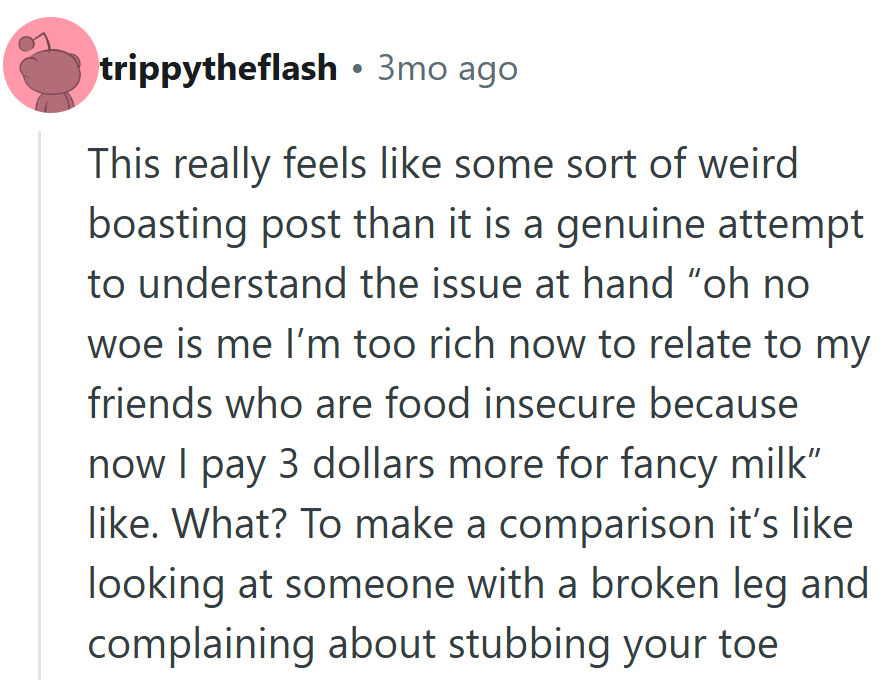 Comparing a Broken Leg to a Stubbed Toe Might Be Harsh — but It’s Hard to Miss the Point.