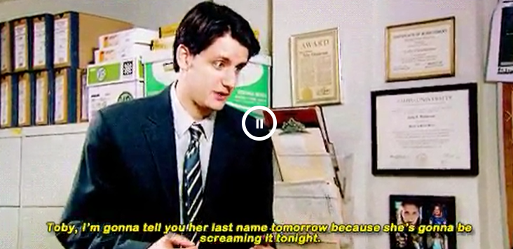 13. Gabe is typically cringey, but this was hilarious.