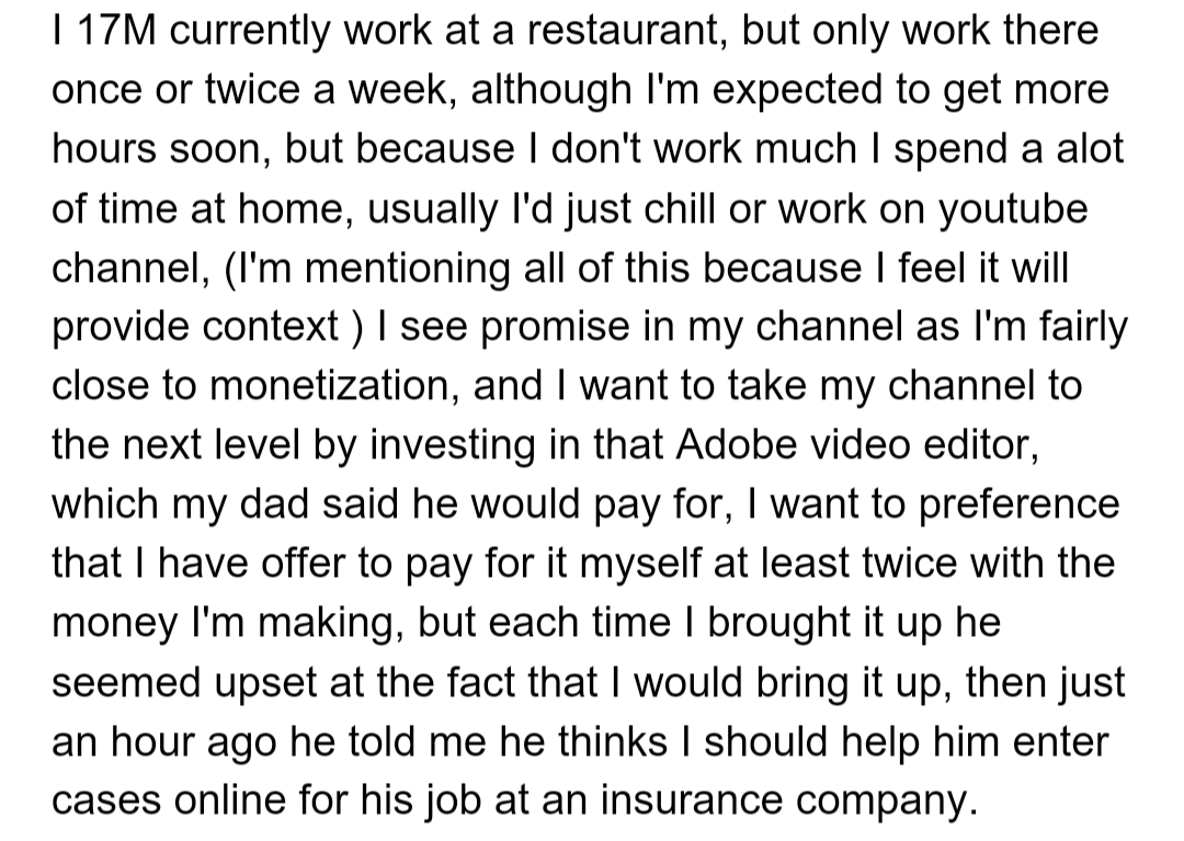 Here's the background of the story