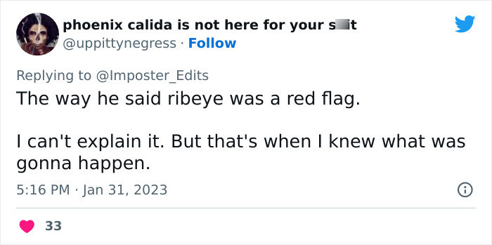 The red flag
