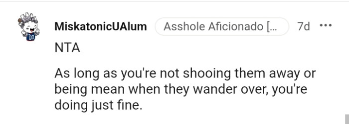 You are doing just fine as long as...