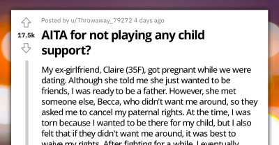 Woman Makes Her Ex-Boyfriend Waive Parental Rights So She Could Raise The Child With Her GF, Demands Child Support 13 Years Later