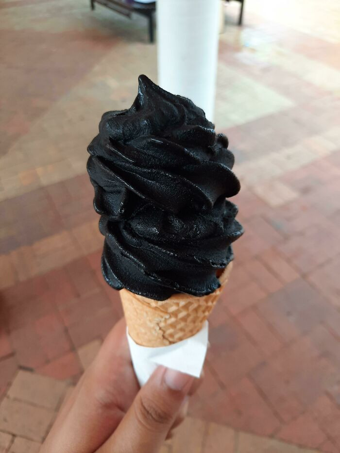 Carbon Coconut Ice Cream