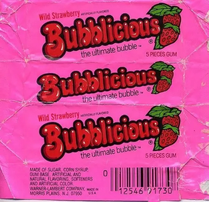 32. Wild Strawberry Bubblicious