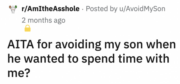 Avram's stepmom was hosting a work dinner and she wanted all of her kids there, including Avram