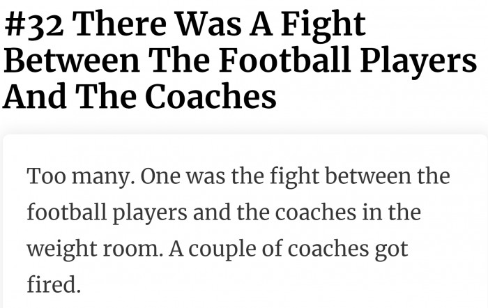 32. What could probably be the reason they are fighting?