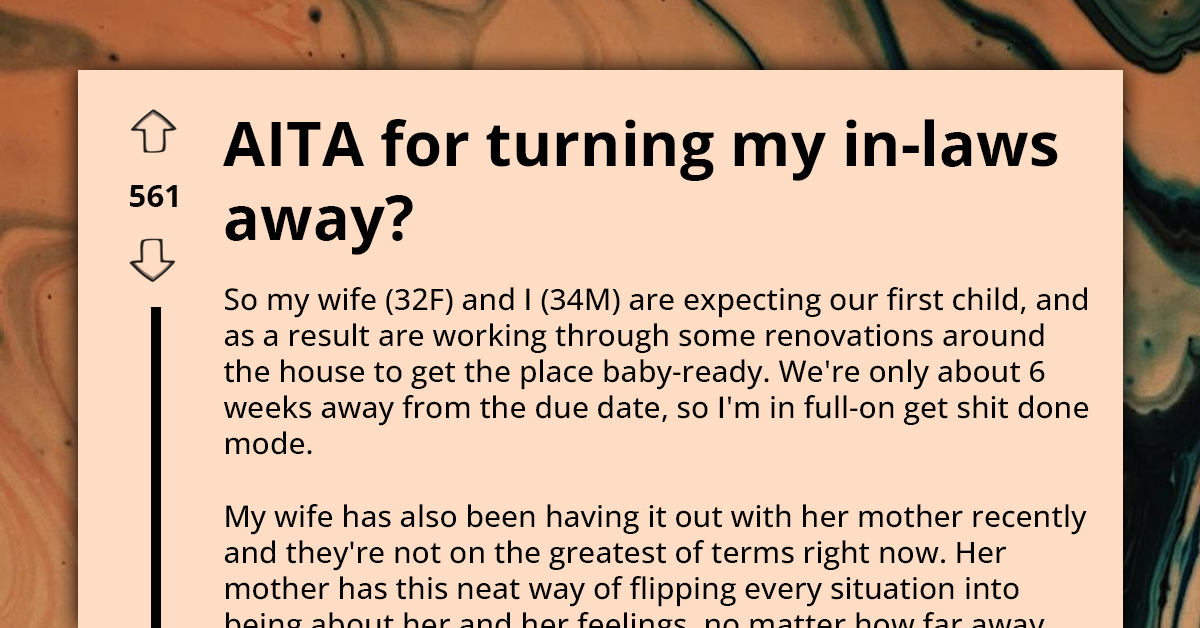 Husband Tells In-Laws To Go Back Home After They Show Up Unannounced At Their Door, In-Laws Stunned And Upset